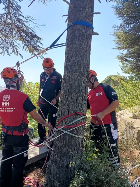 Yüksekte kurtarma sistemleri kurulumu