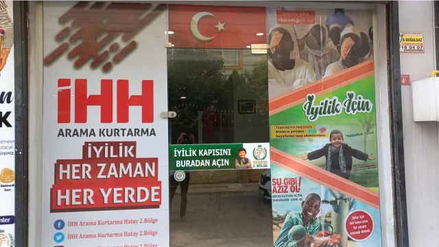 Hatay İHH'nın deprem öncesi eski binası
