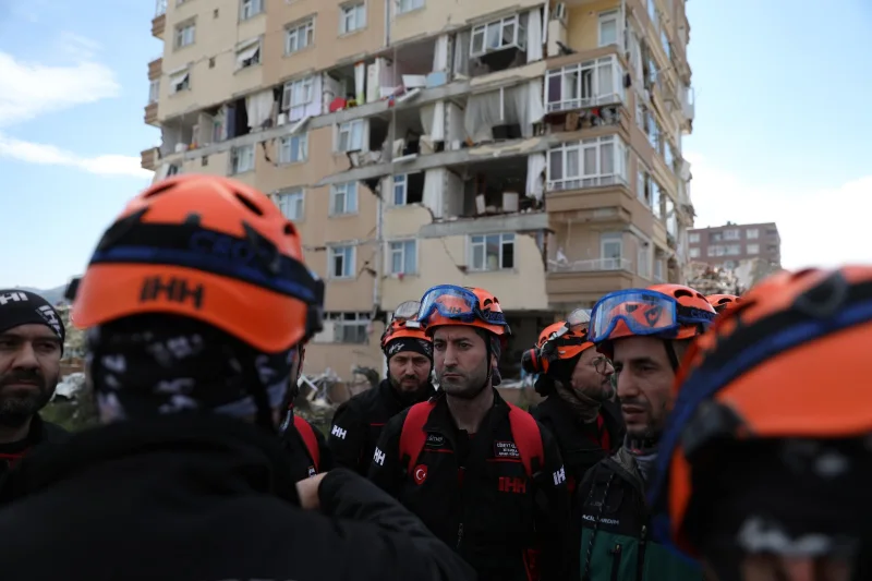 Arama-kurtarma ekibimiz sahaya geliyor