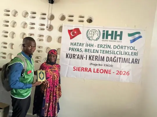 Sierra Leone Kuran Dağıtımı - Hizmet ekibi